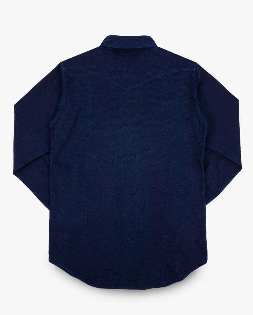 5oz Selvedge Dobby Cloth Western Shirt - Indigo