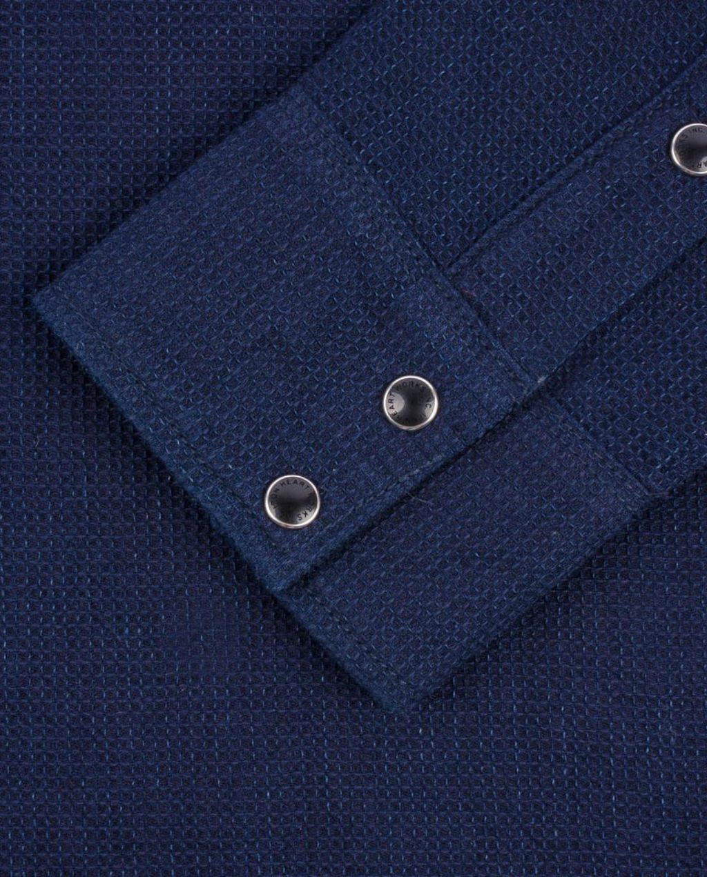 5oz Selvedge Dobby Cloth Western Shirt - Indigo