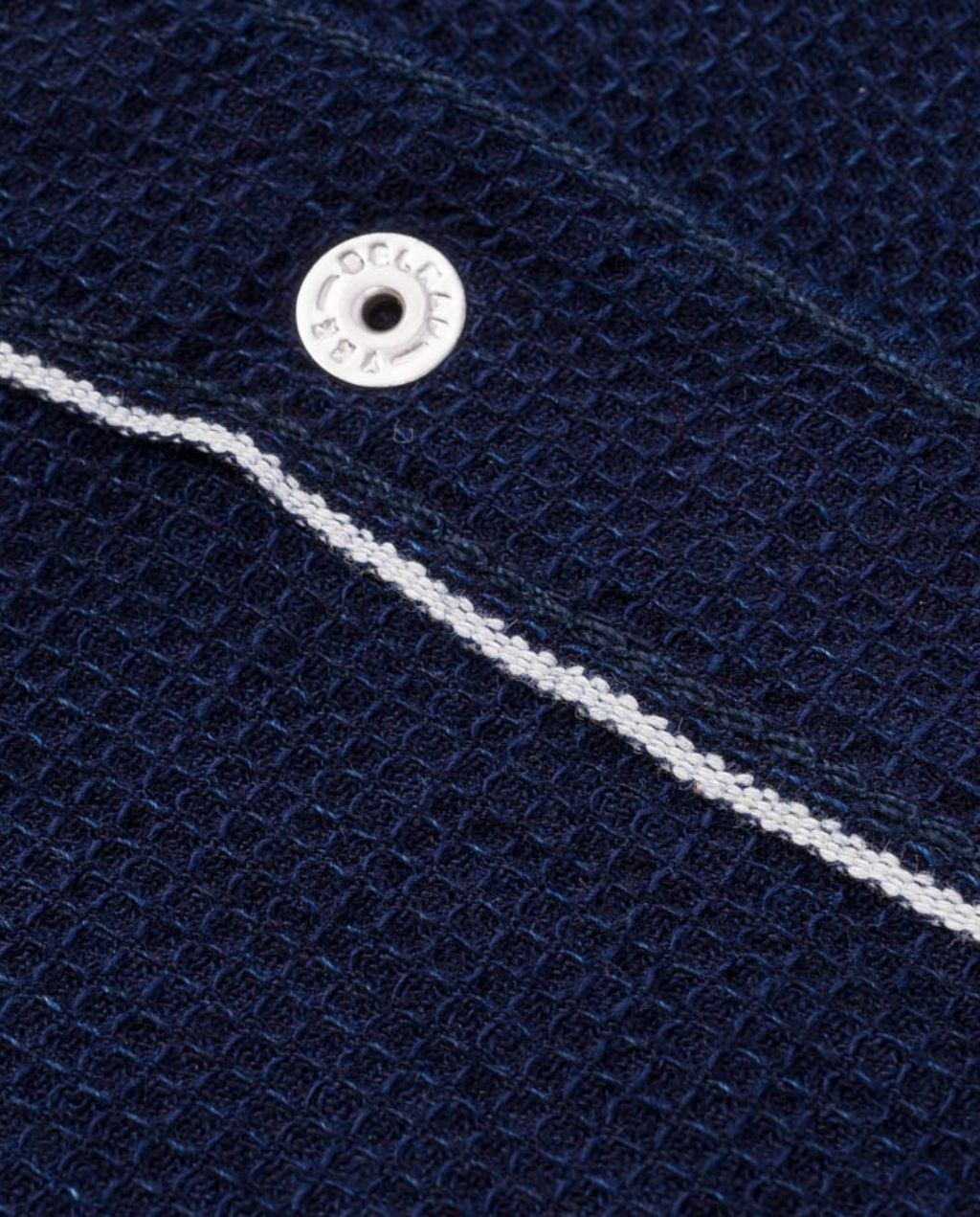 5oz Selvedge Dobby Cloth Western Shirt - Indigo