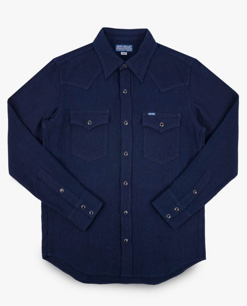 5oz Selvedge Dobby Cloth Western Shirt - Indigo