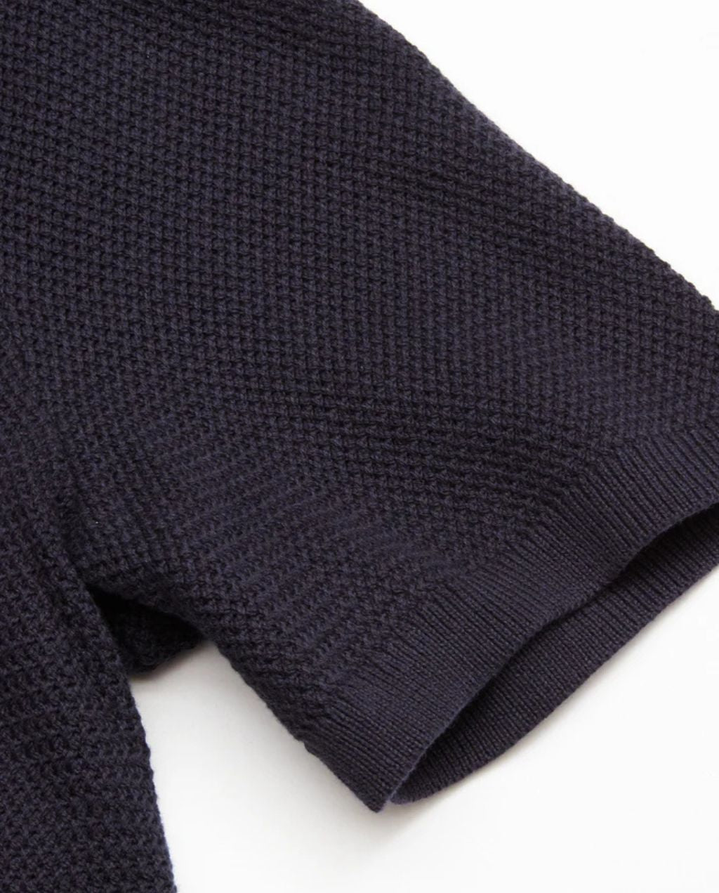 Filo Knit Polo Navy