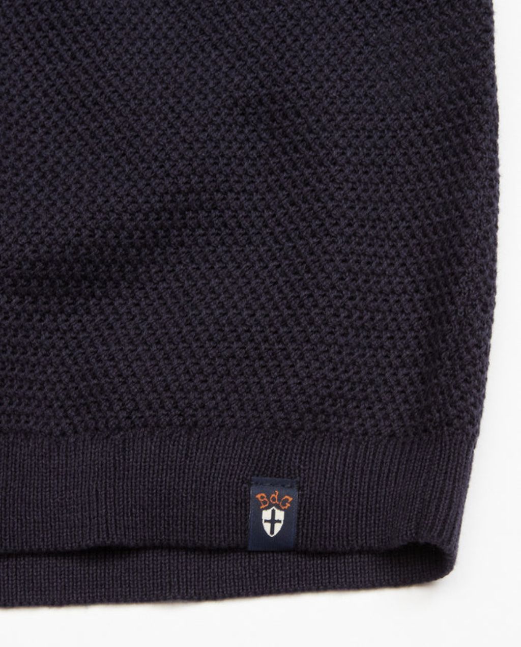 Filo Knit Polo Navy