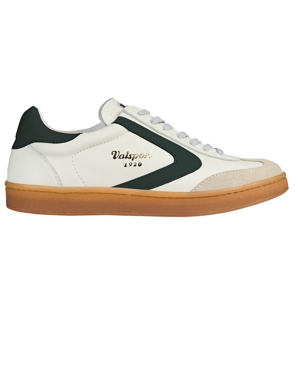 Olimpia Leather Suede Bianco Verde
