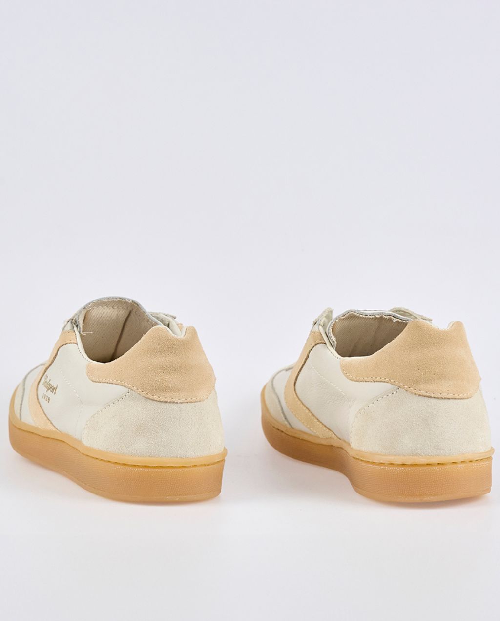 Olimpia Leather Suede Bianco Crema