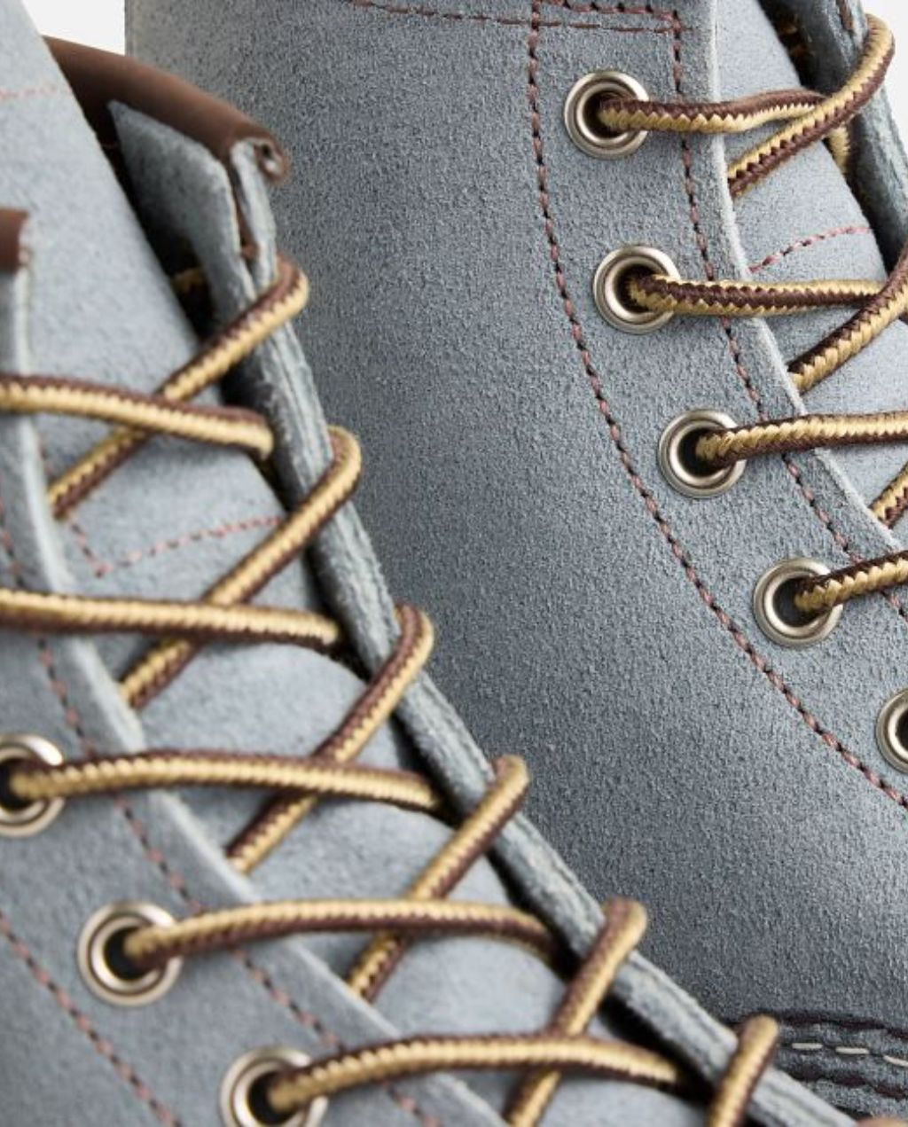 Classic Moc Men's 6-inch Boot #8800 in - Dusty Blue - Abilene Leather