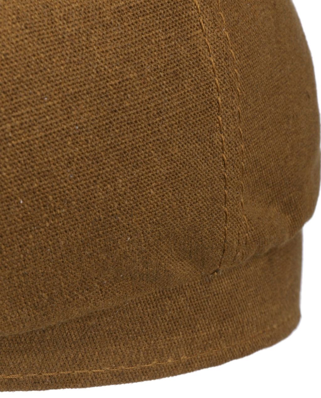 Hatteras Waxed Contrast Flatcap - Brown