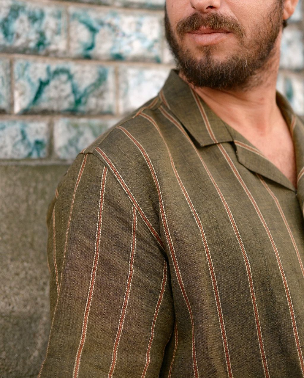 Linen Shirt Milano Khaki