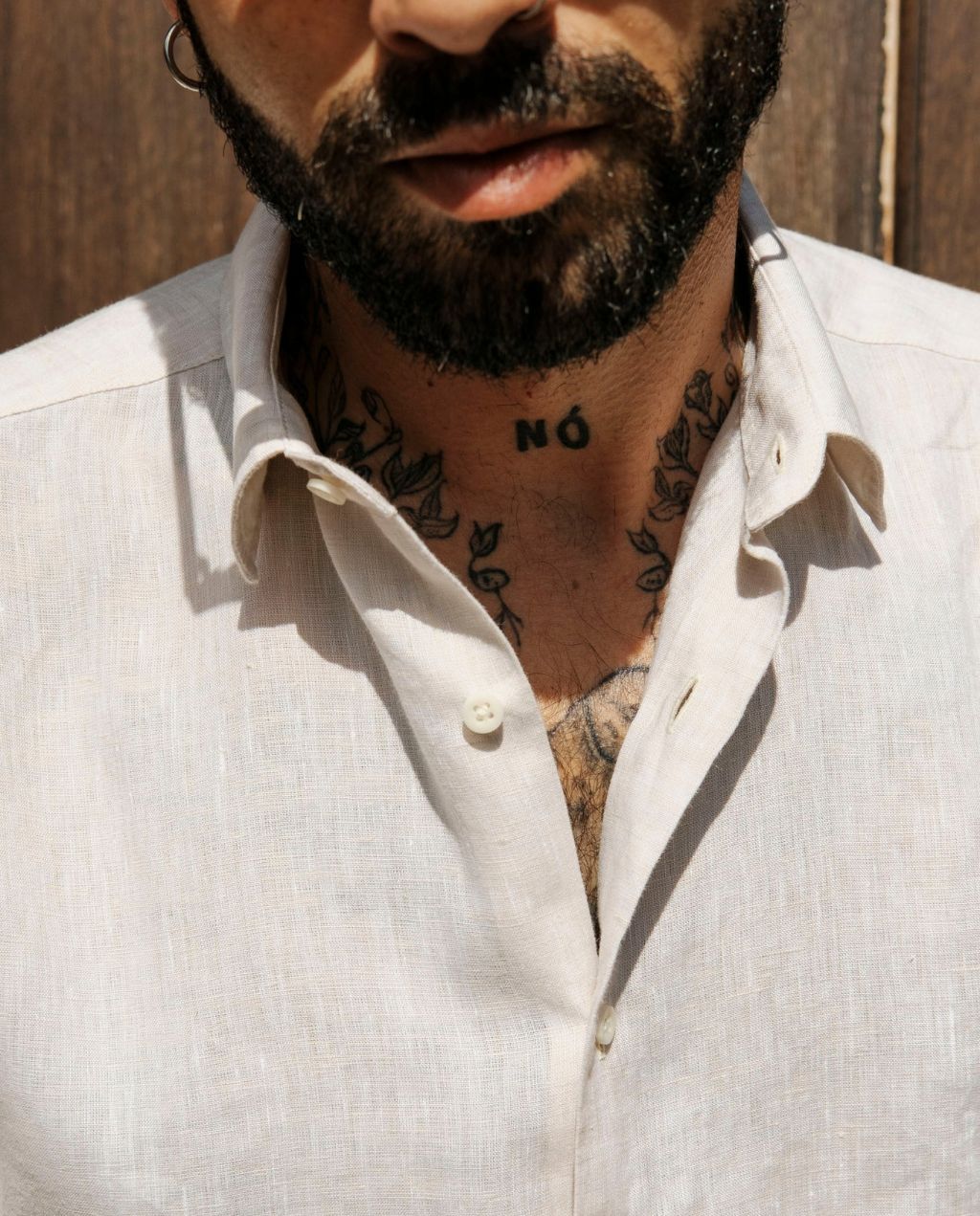 Leinenhemd Verzasca Nature