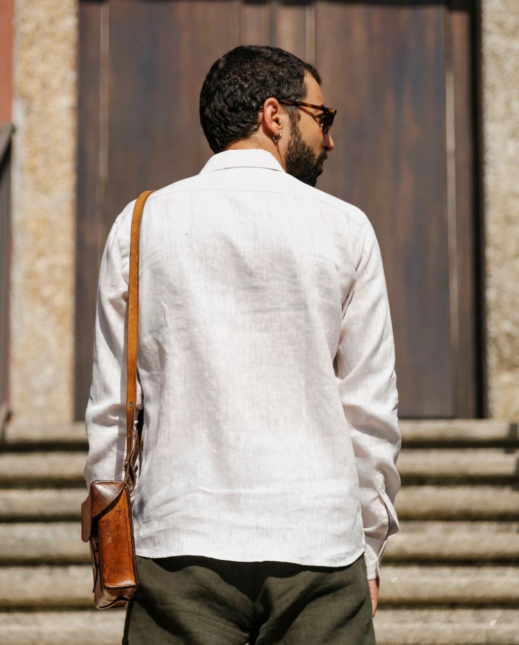 Leinenhemd Verzasca Nature