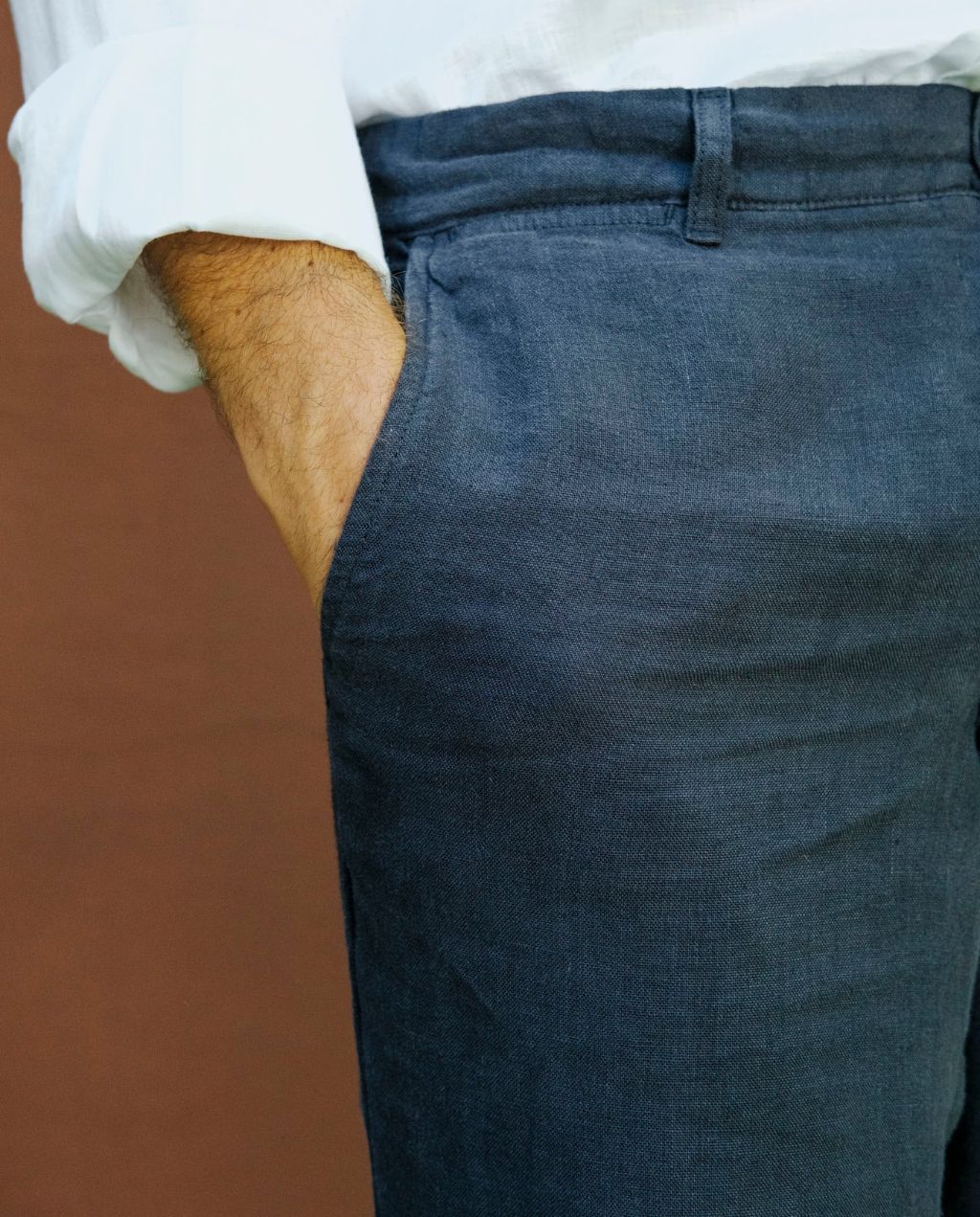 Leinenhosen Ilha Navy