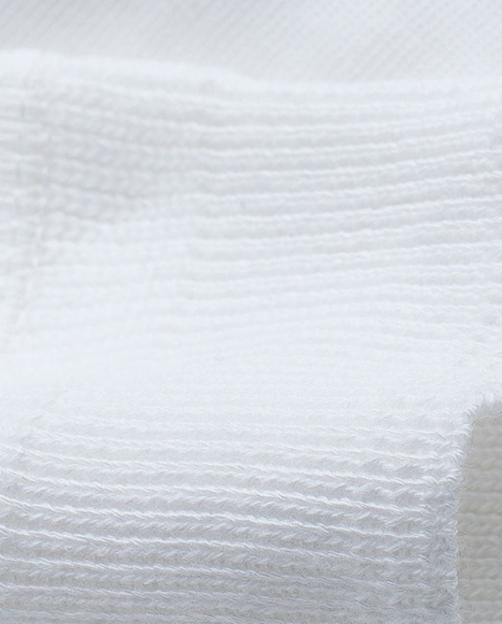 207 Men's loopwheeled Henley - Classic Fit - White