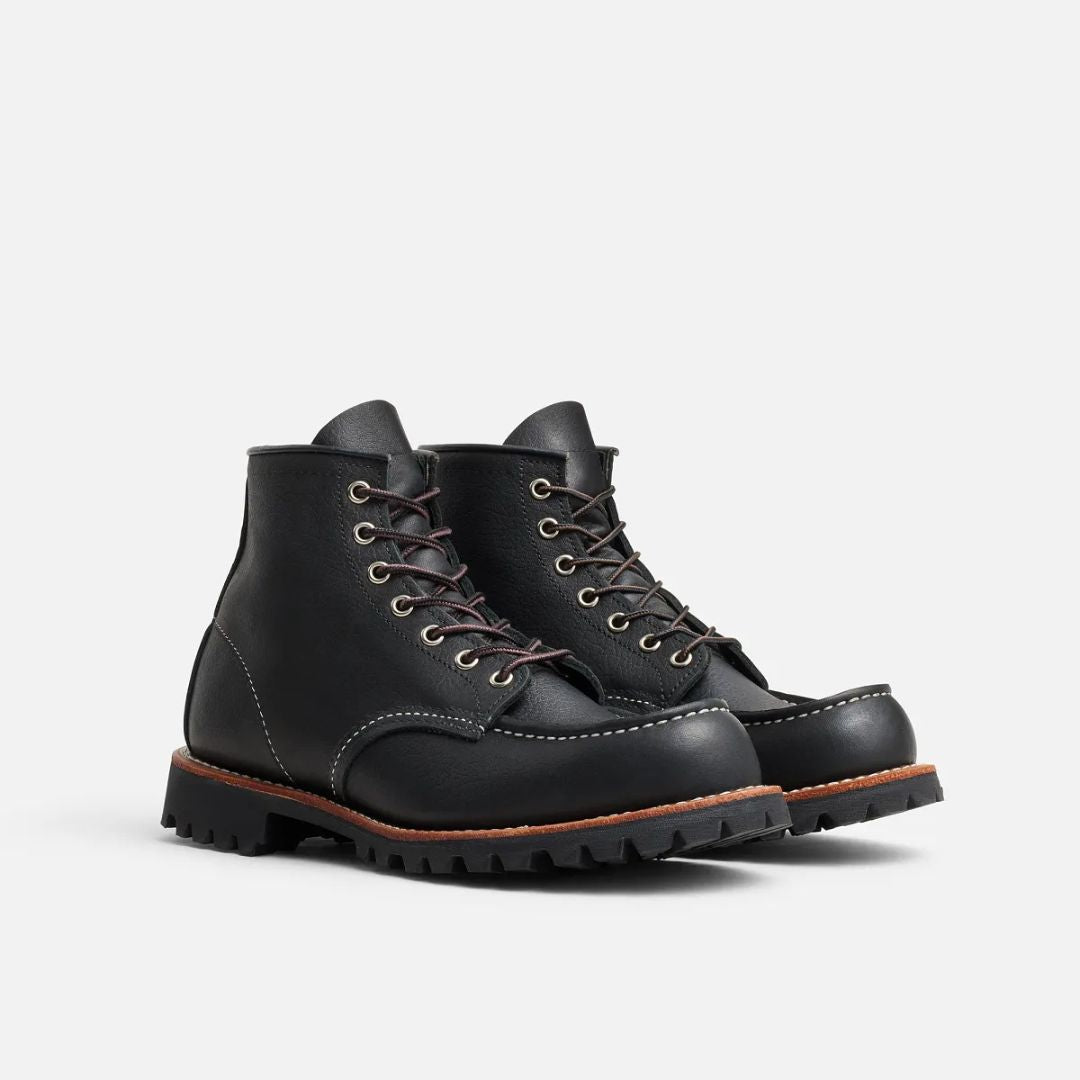 Men's Roughneck in Black Oil Slick Leather - 2949