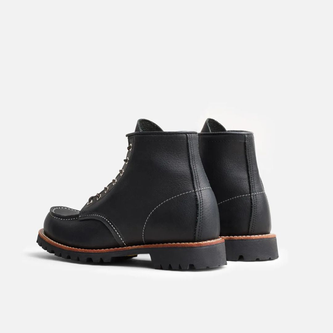 Men's Roughneck in Black Oil Slick Leather - 2949