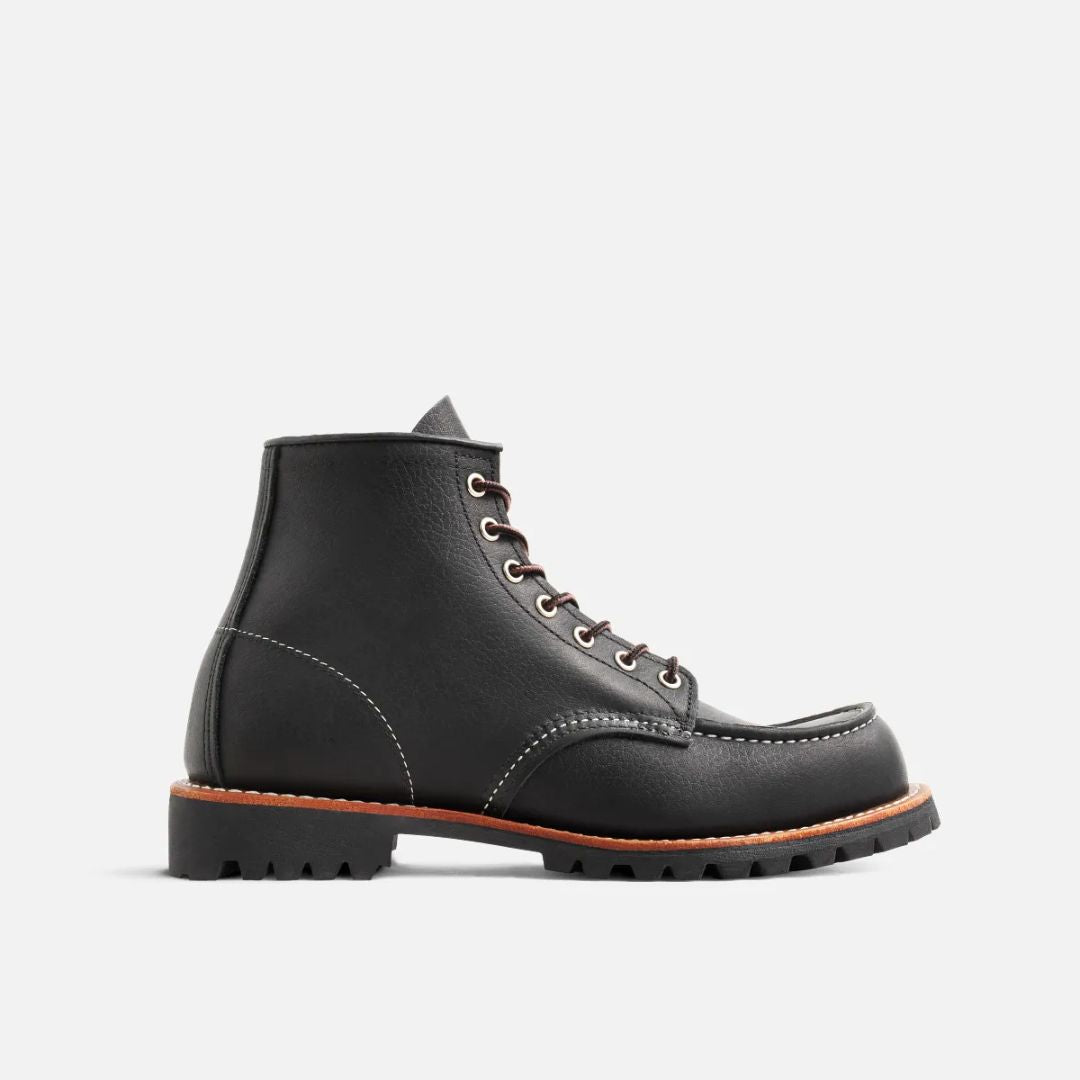 Men's Roughneck in Black Oil Slick Leather - 2949