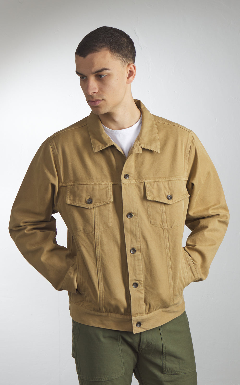 Jean Jacket Soul Canvas - Desert Sand