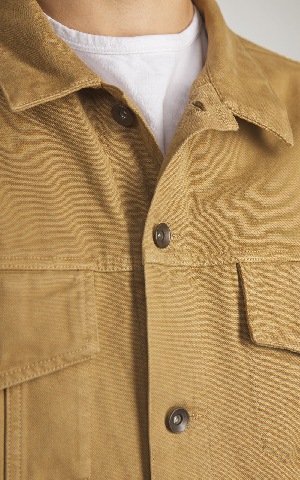 Jean Jacket Soul Canvas - Desert Sand