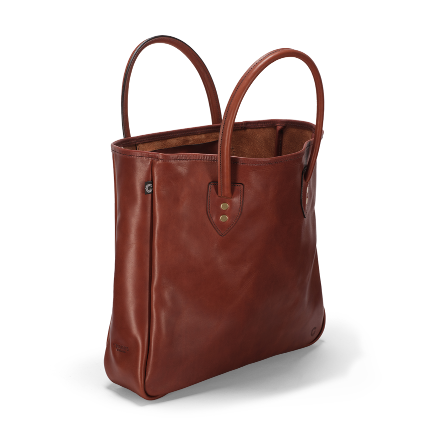 Tote Bag Vintage Leather Field - Port