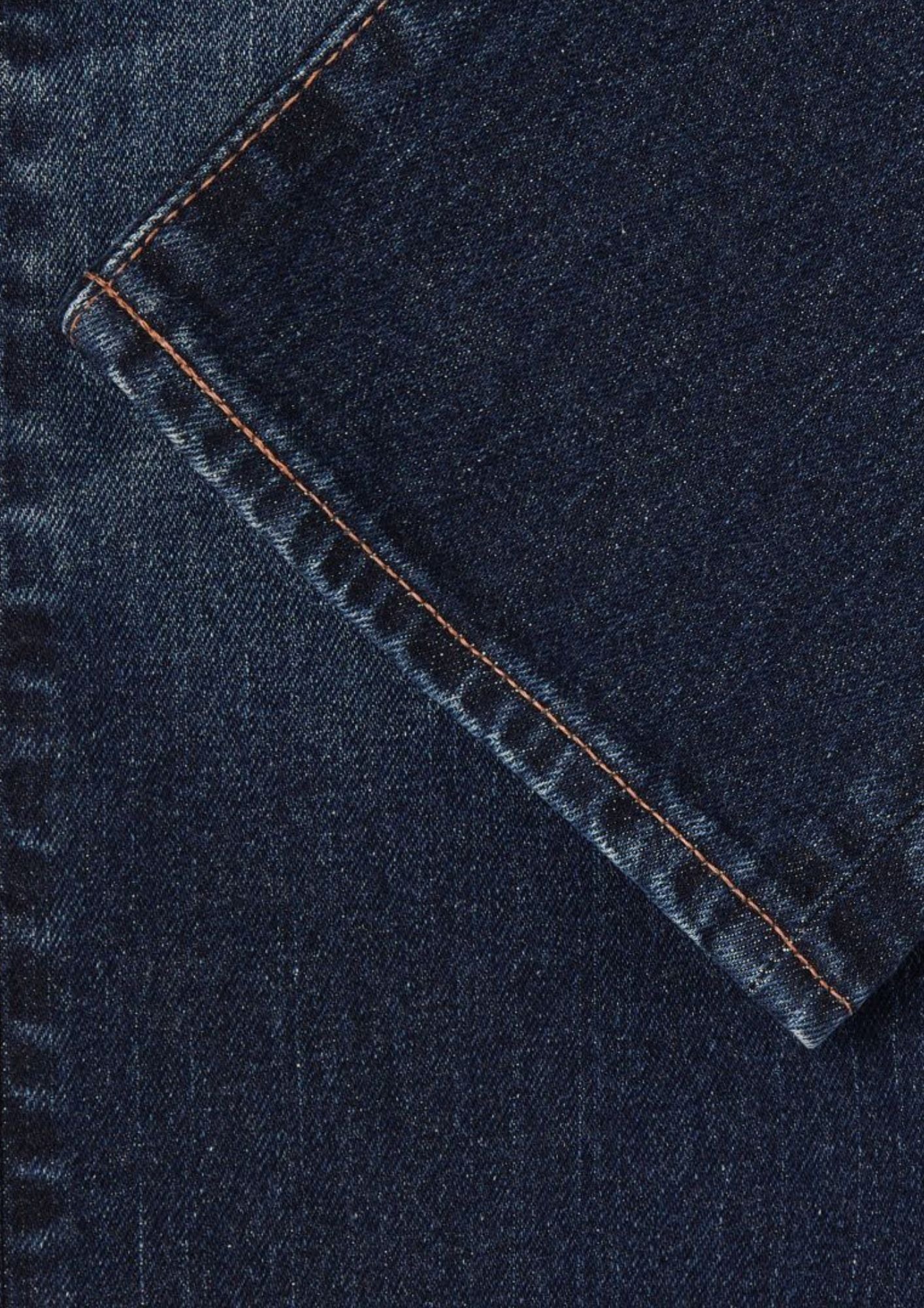 Slim Tapered Jeans Blue - mid dark used