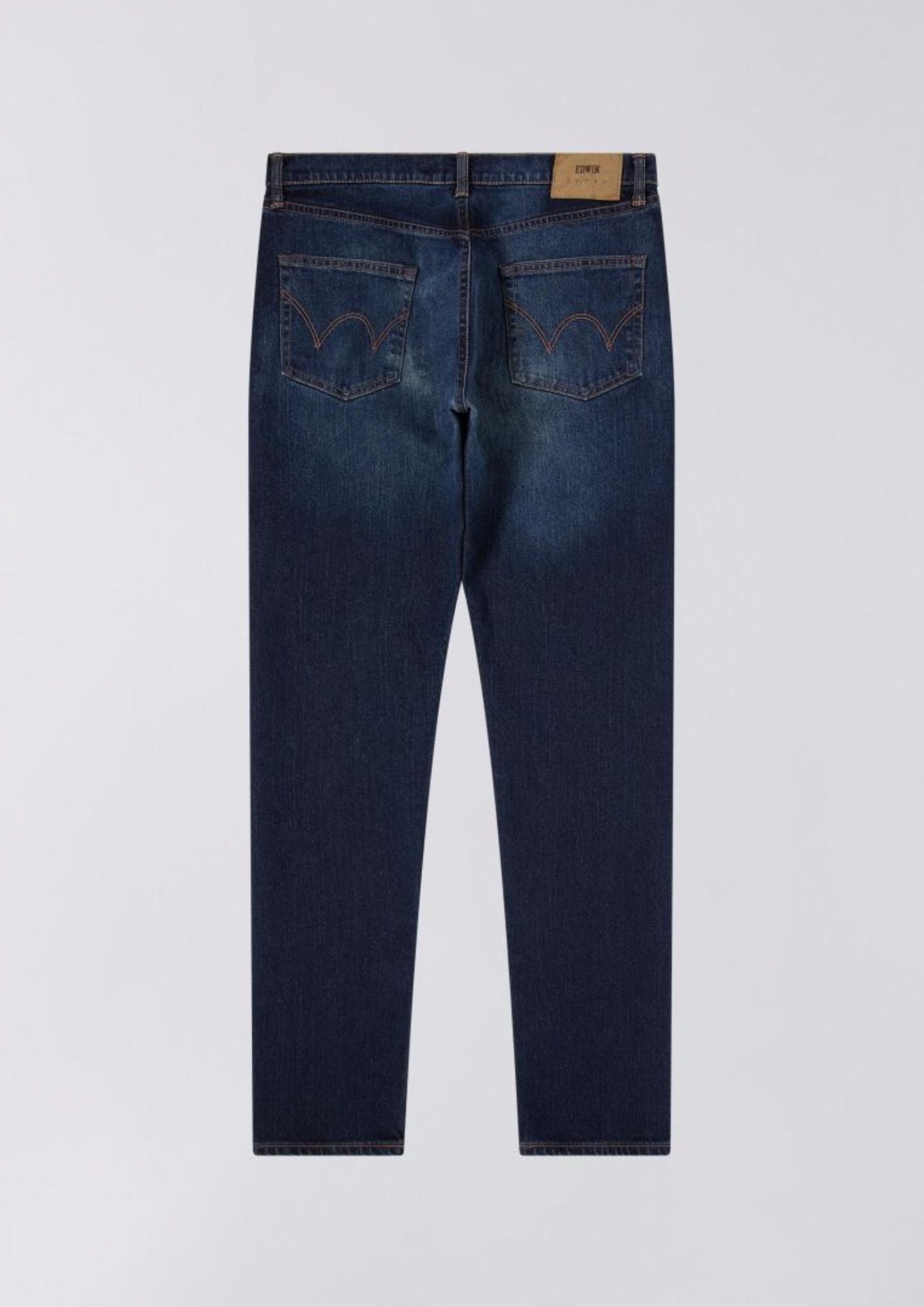 Slim Tapered Jeans Blue - mid dark used