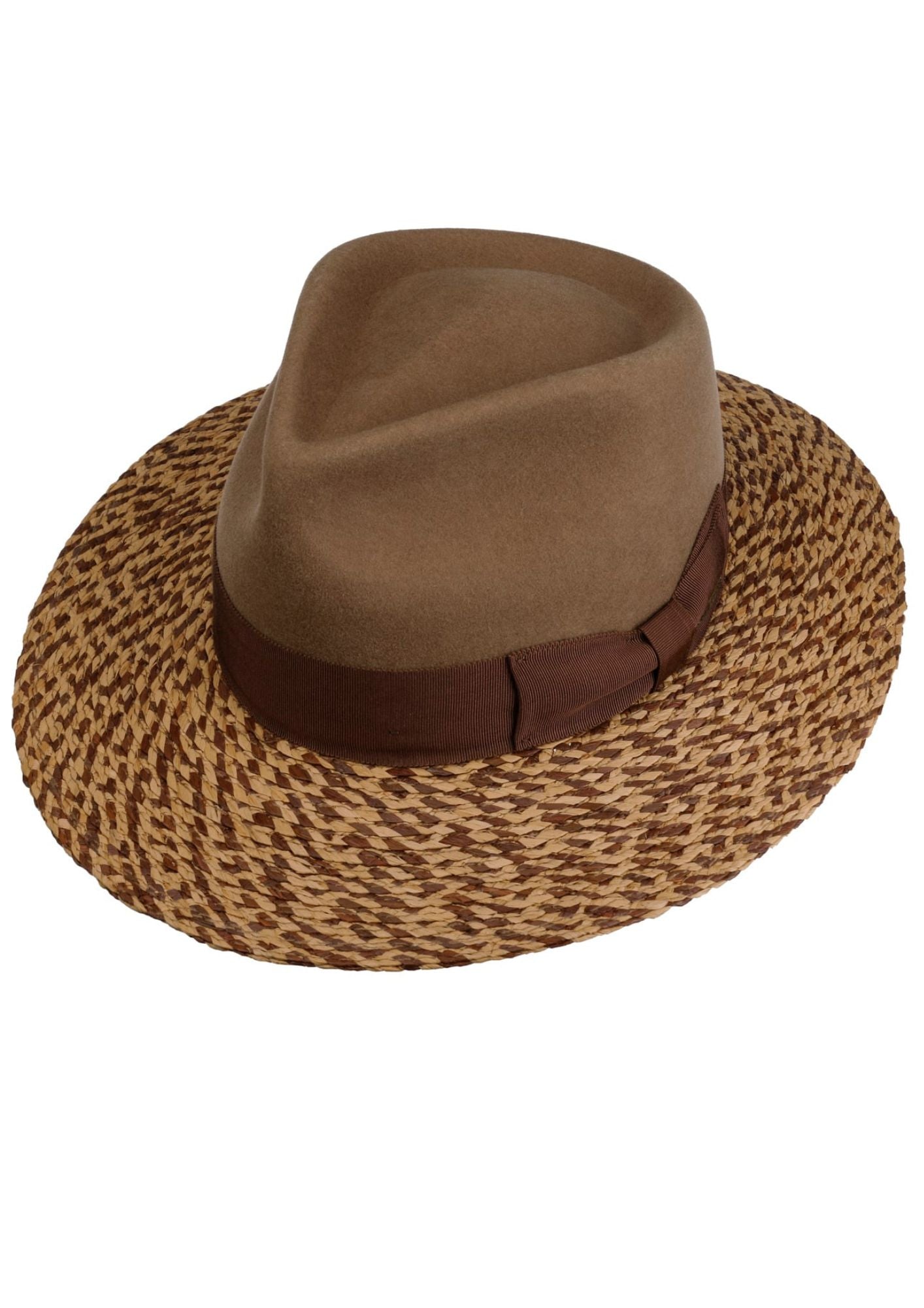 Wool Crown Traveller mit Strohkrempe