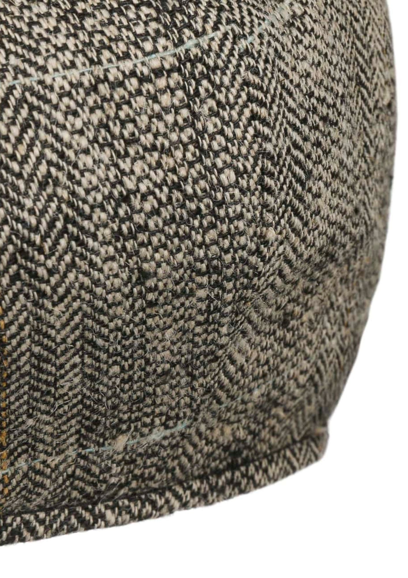 Coverton Herringbone Flatcap