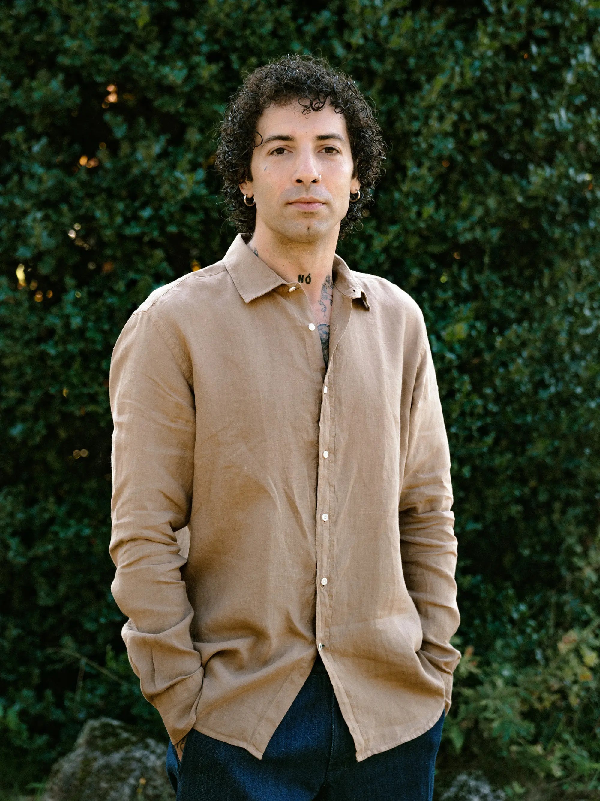Shirt Linen Nuve - Desert