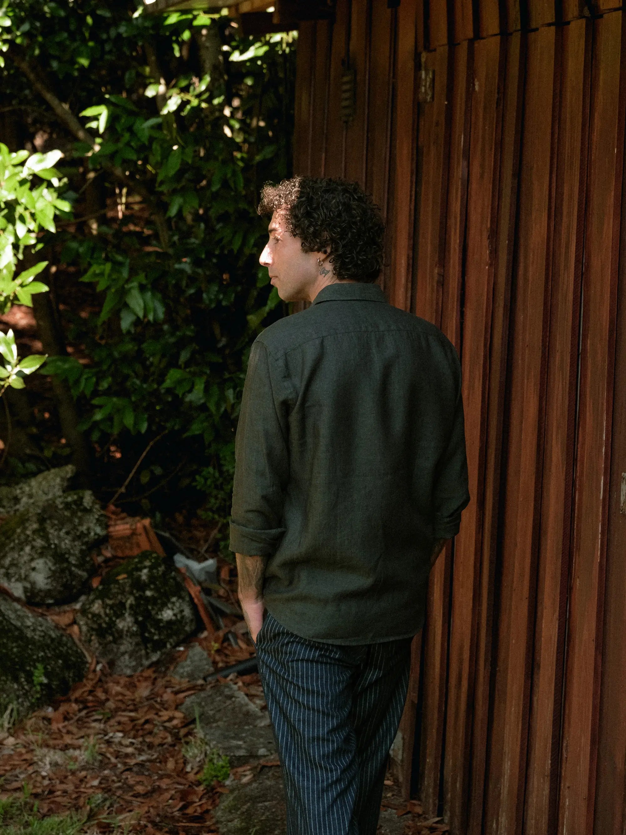 Shirt Linen Verzasca Forest