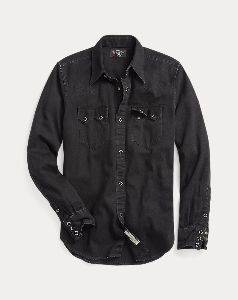 Sawtooth Wst Long Sleeve Sport Shirt Black