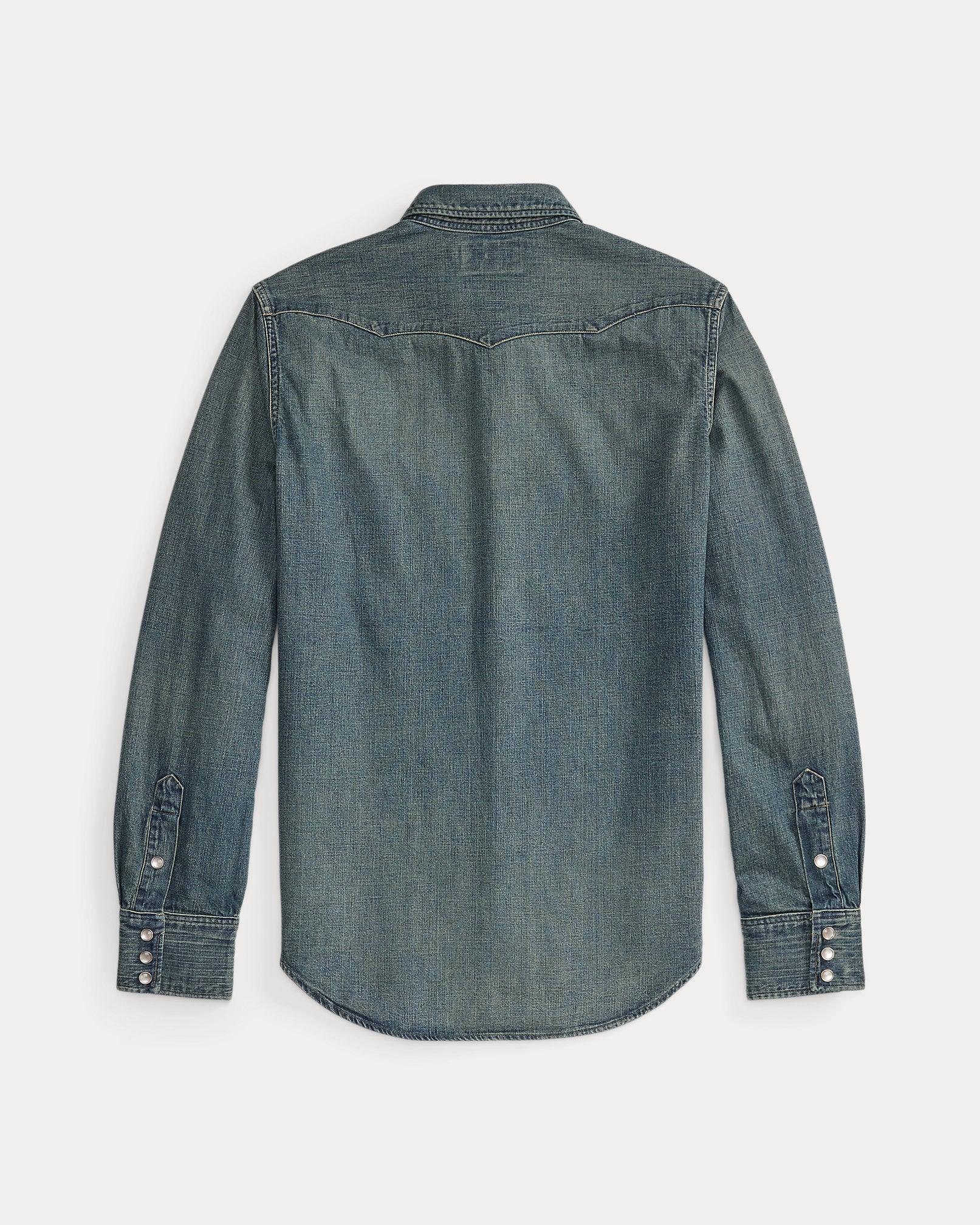 Buffalo West L/S Sport Shirt Dark Wash