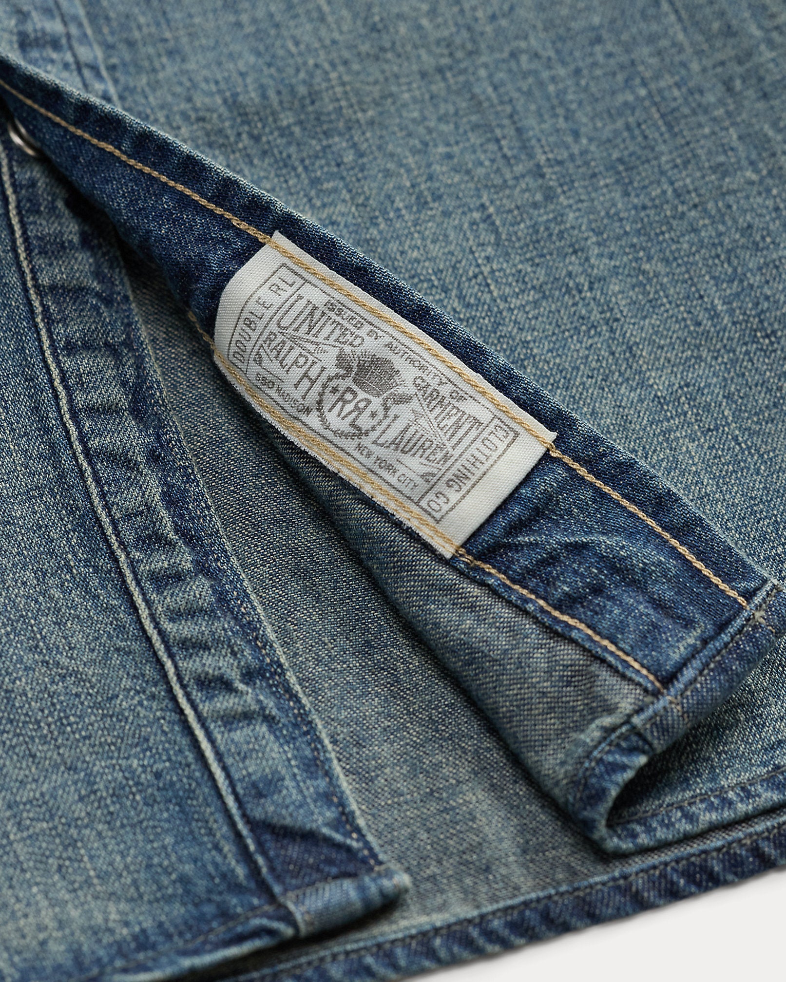 Buffalo West L/S Sport Shirt Dark Wash