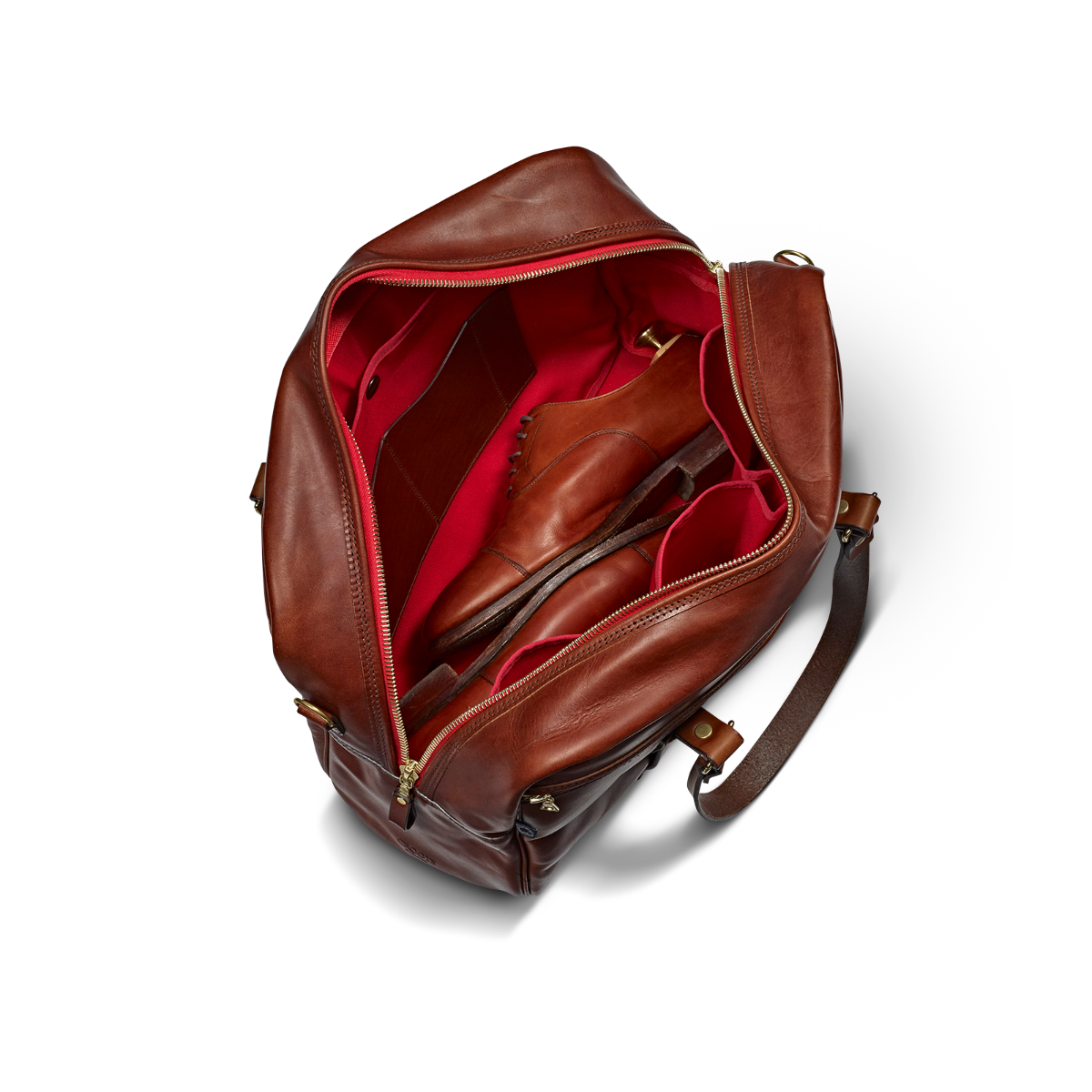 Vintage Leather Traveller Bag - Port