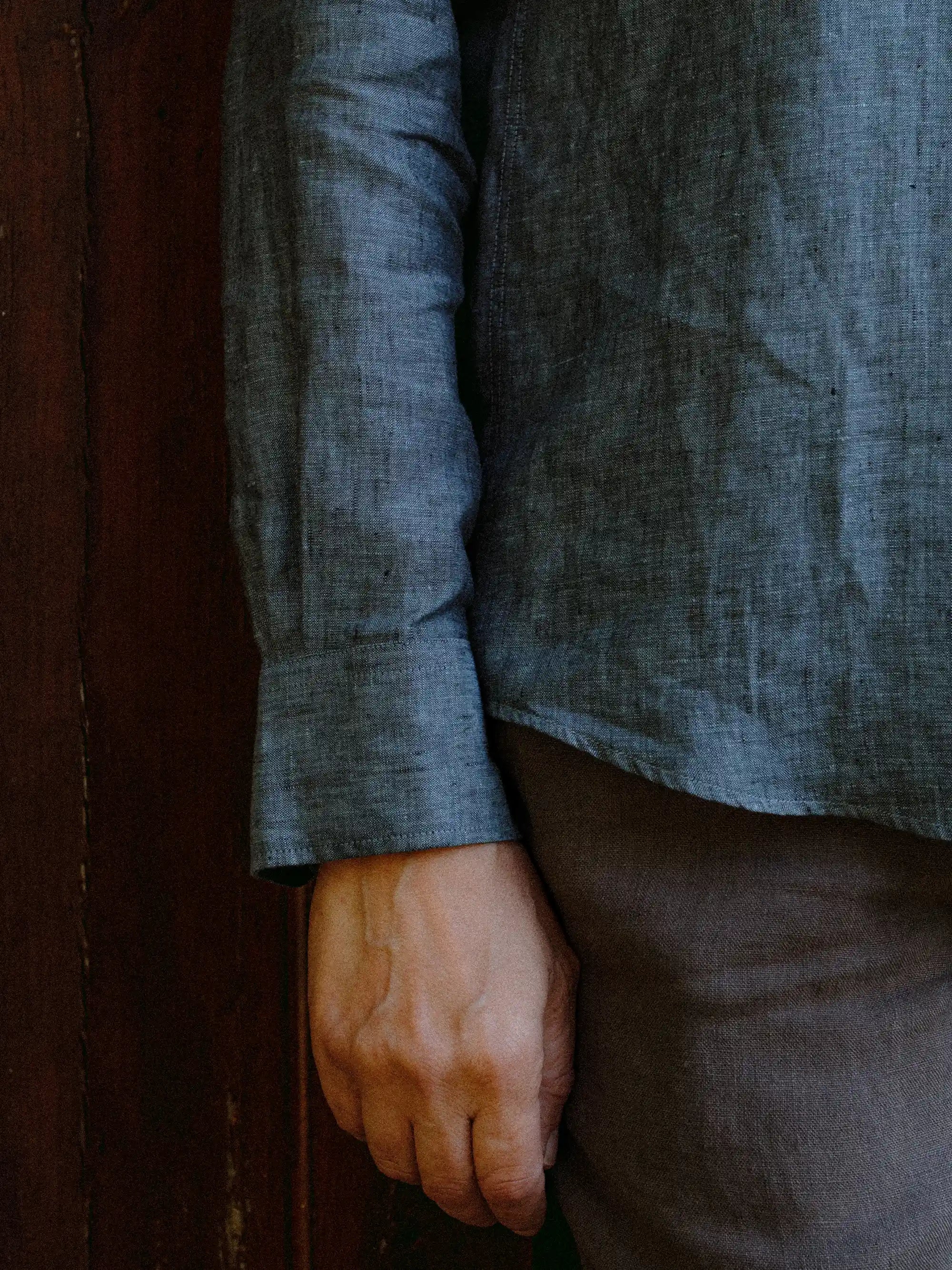 Shirt Linen Verzasca Azur