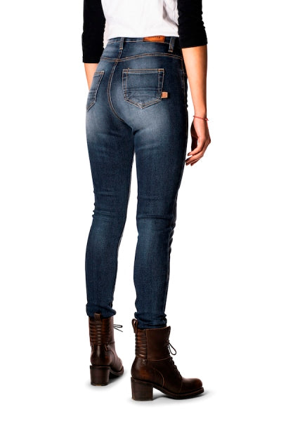 ROKKERTECH JEANS HIGH WAIST SLIM WASHED 2412