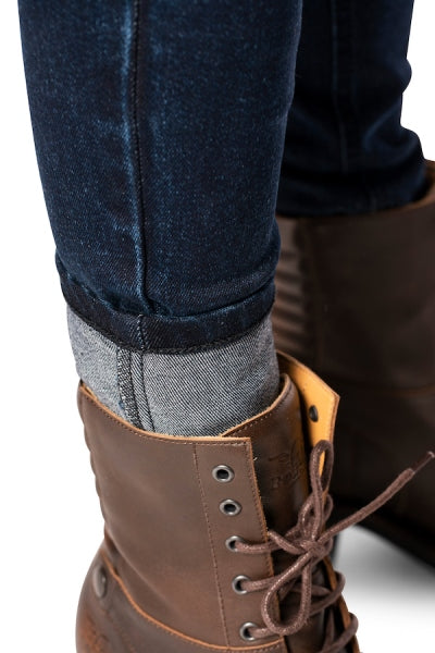 ROKKERTECH JEANS HIGH WAIST DARK BLUE 2413