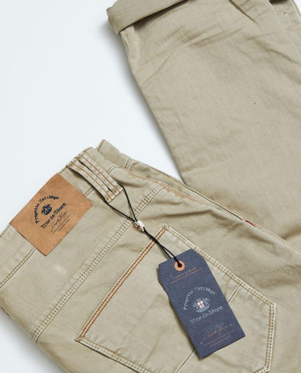 Paulo Pavia Enzyme Trousers - Warm Sand