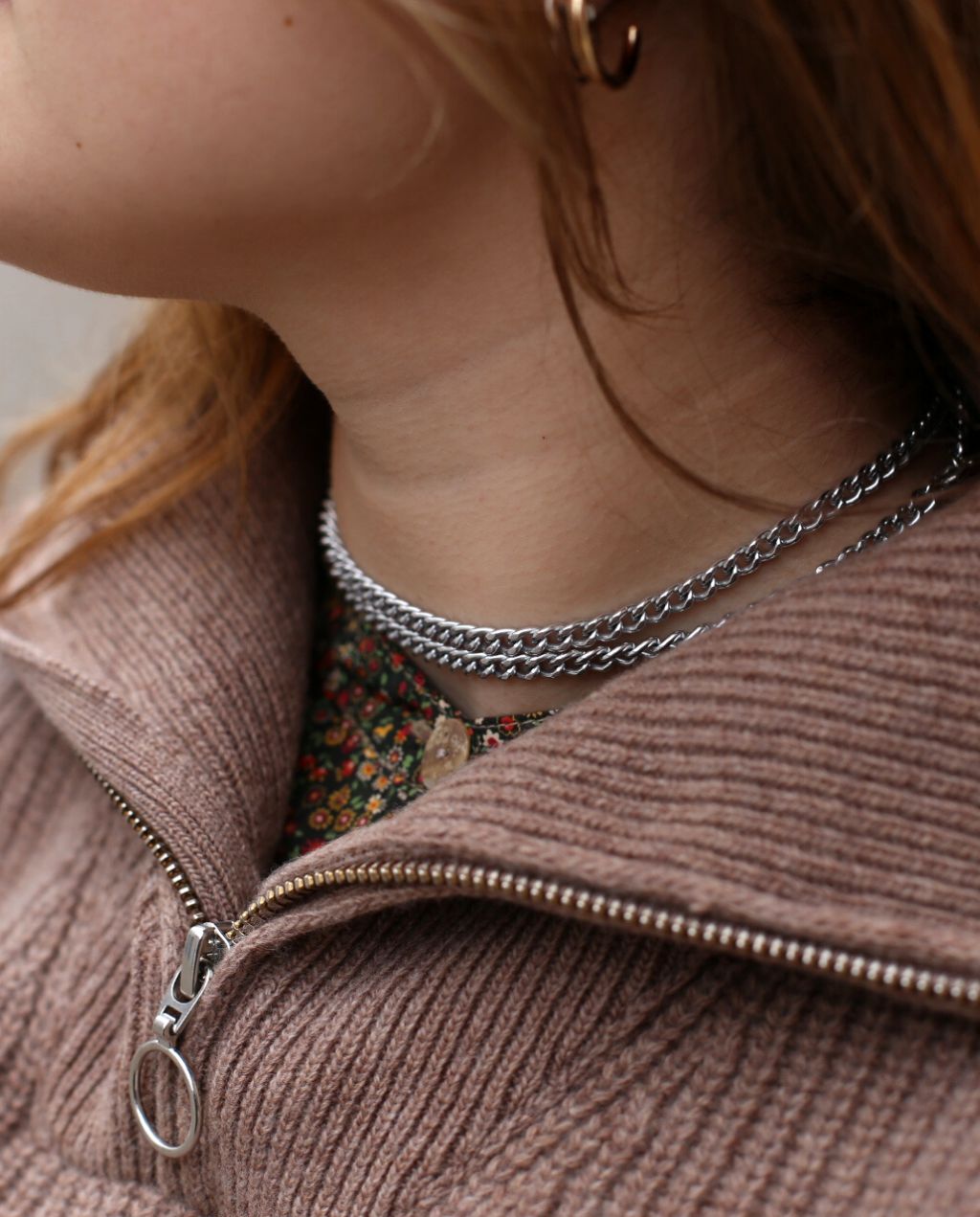 G.O.D FLY DECK PULLOVER MERINO beige