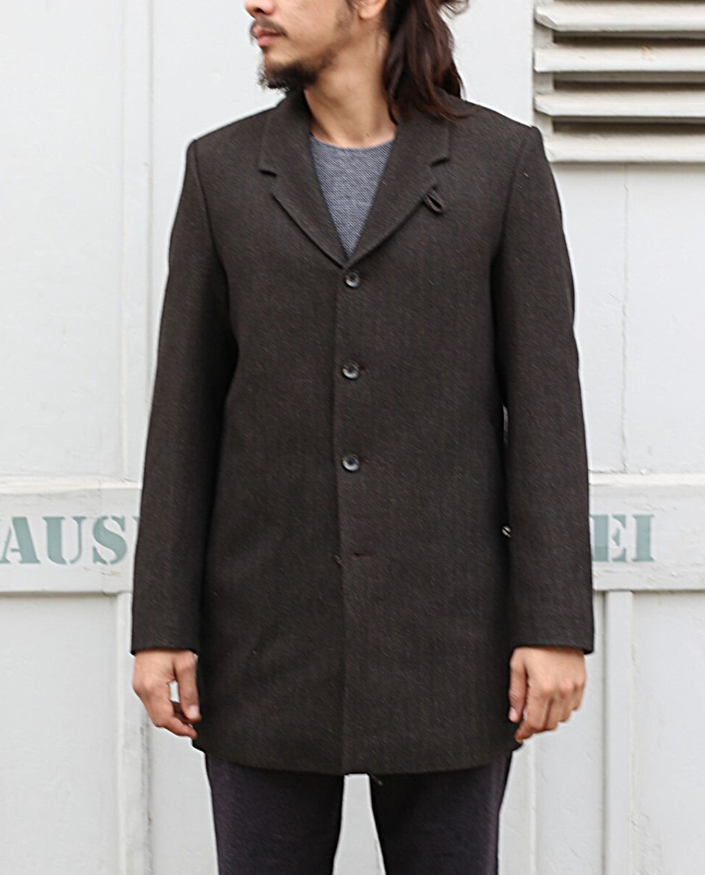 Massi 3012 COAT blk/brown