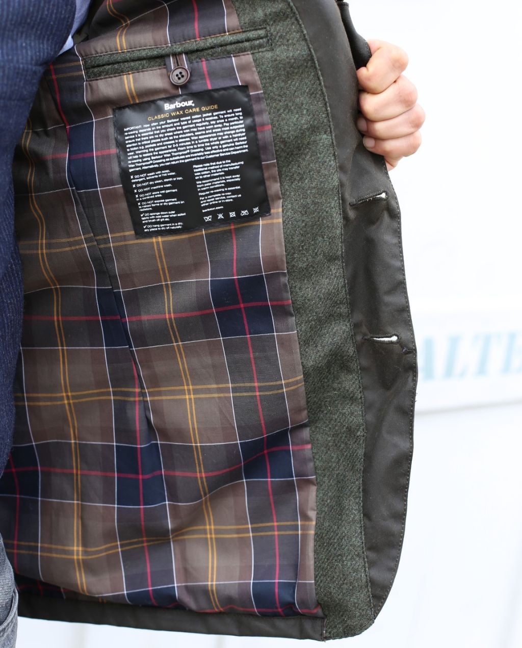 BARBOUR BEACON SPORTS WAX JACKET