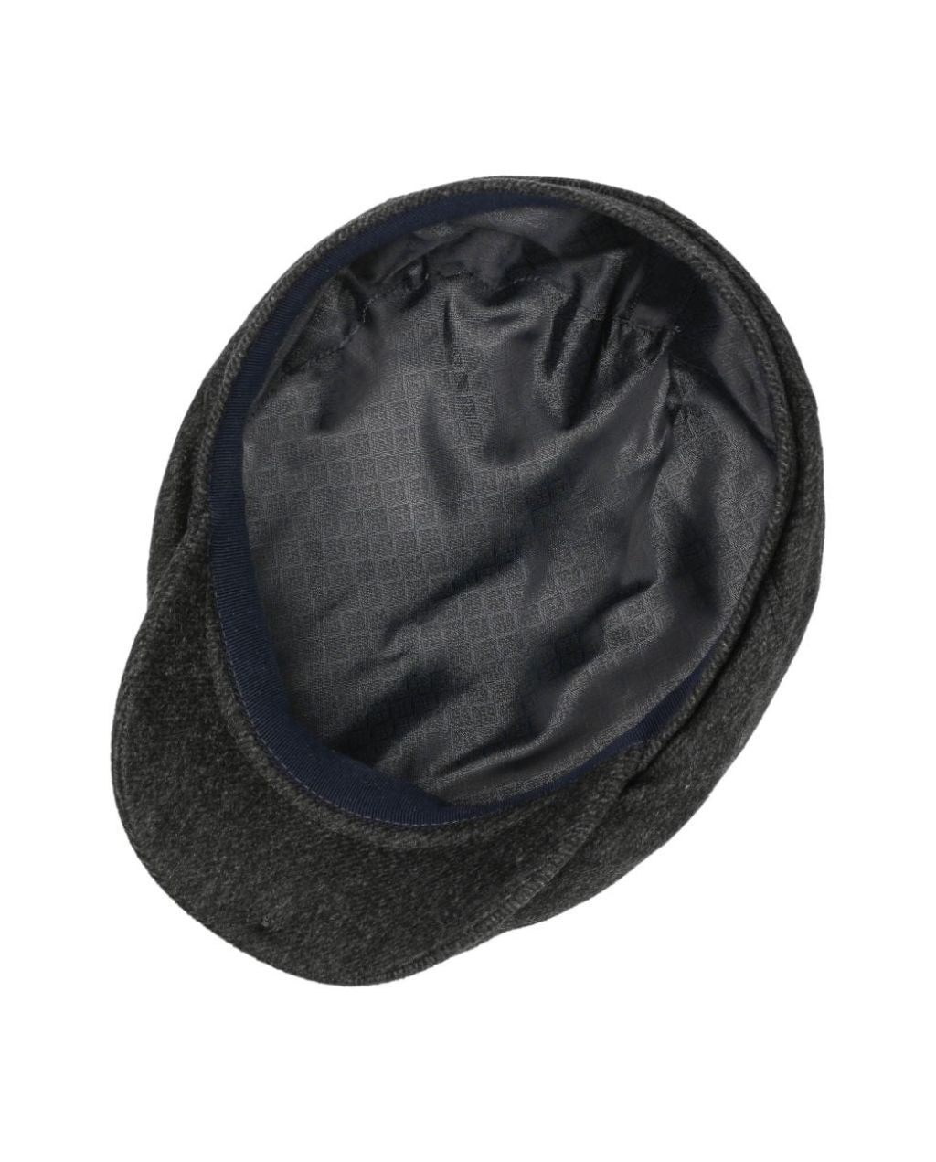 CASHMERE DRIVER FLATCAP anthrazit