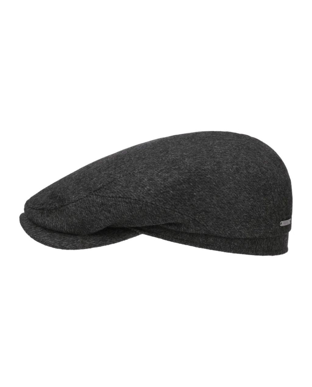 CASHMERE DRIVER FLATCAP anthrazit