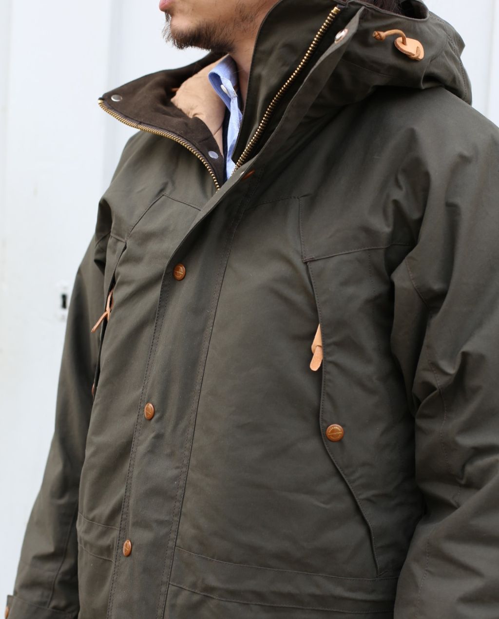 LONG MOUNTAN JACKET CHOCOLATE 7113-DW