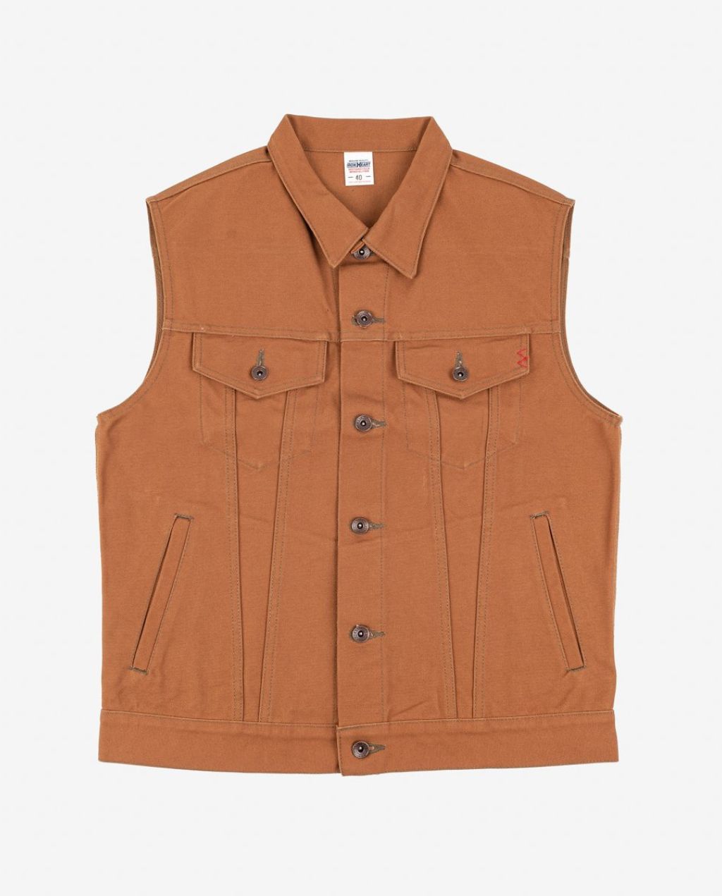 17OZ DUCK MODIFIED TYP III VEST brown