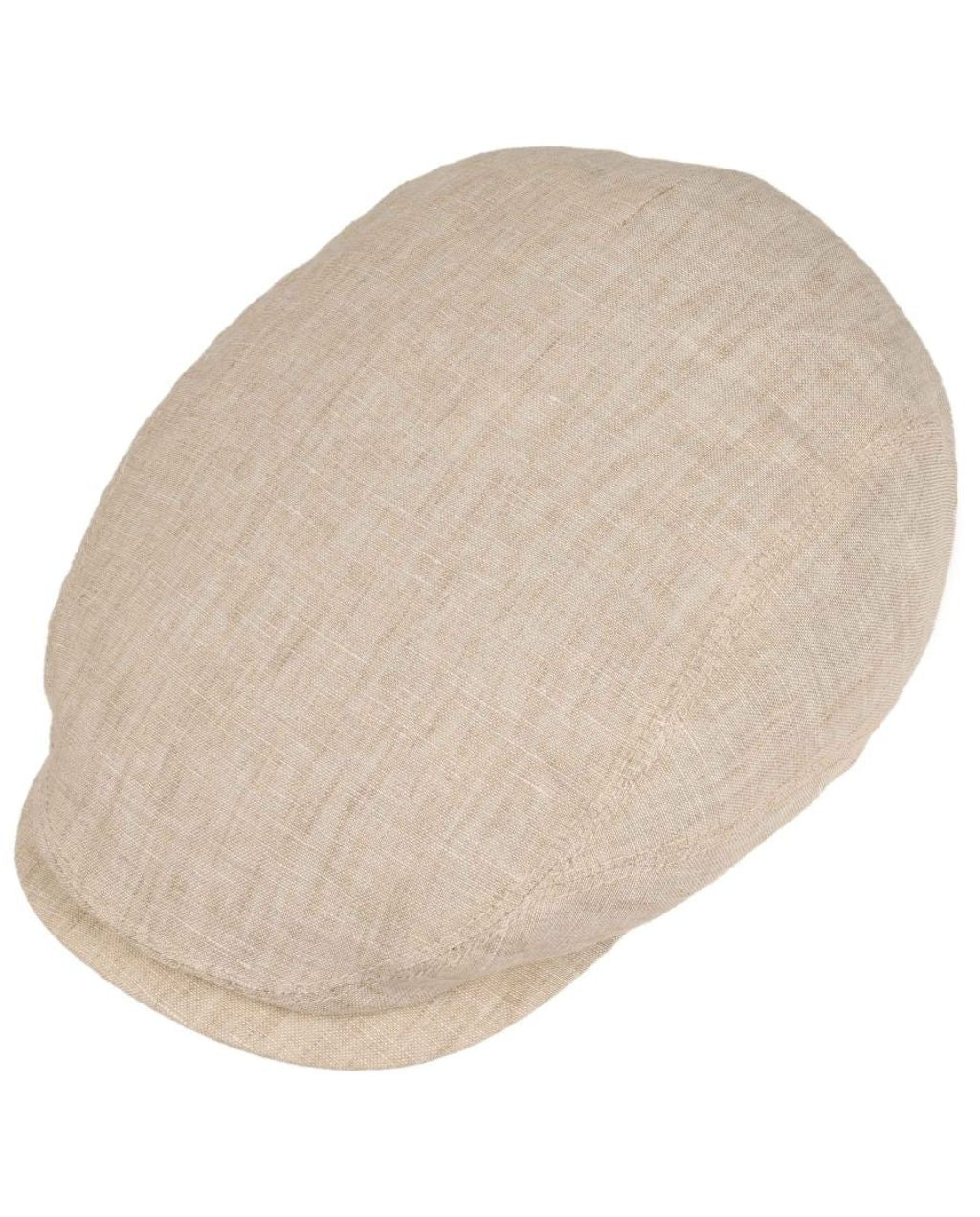 BELFAST LEINEN SPORTMÜTZE beige