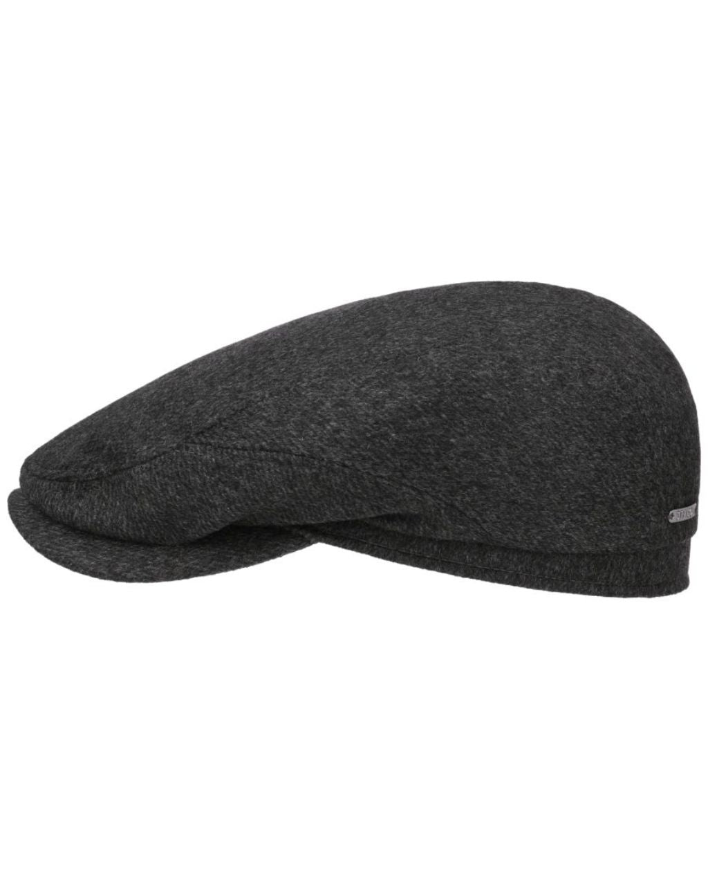 CASHMERE DRIVER FLATCAP anthrazit