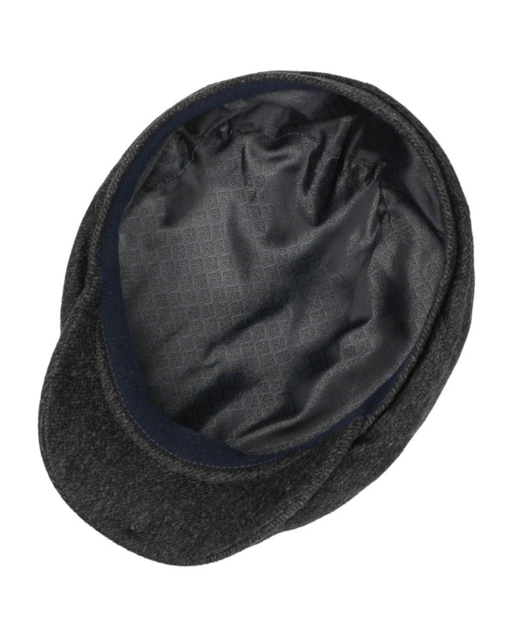 CASHMERE DRIVER FLATCAP anthrazit