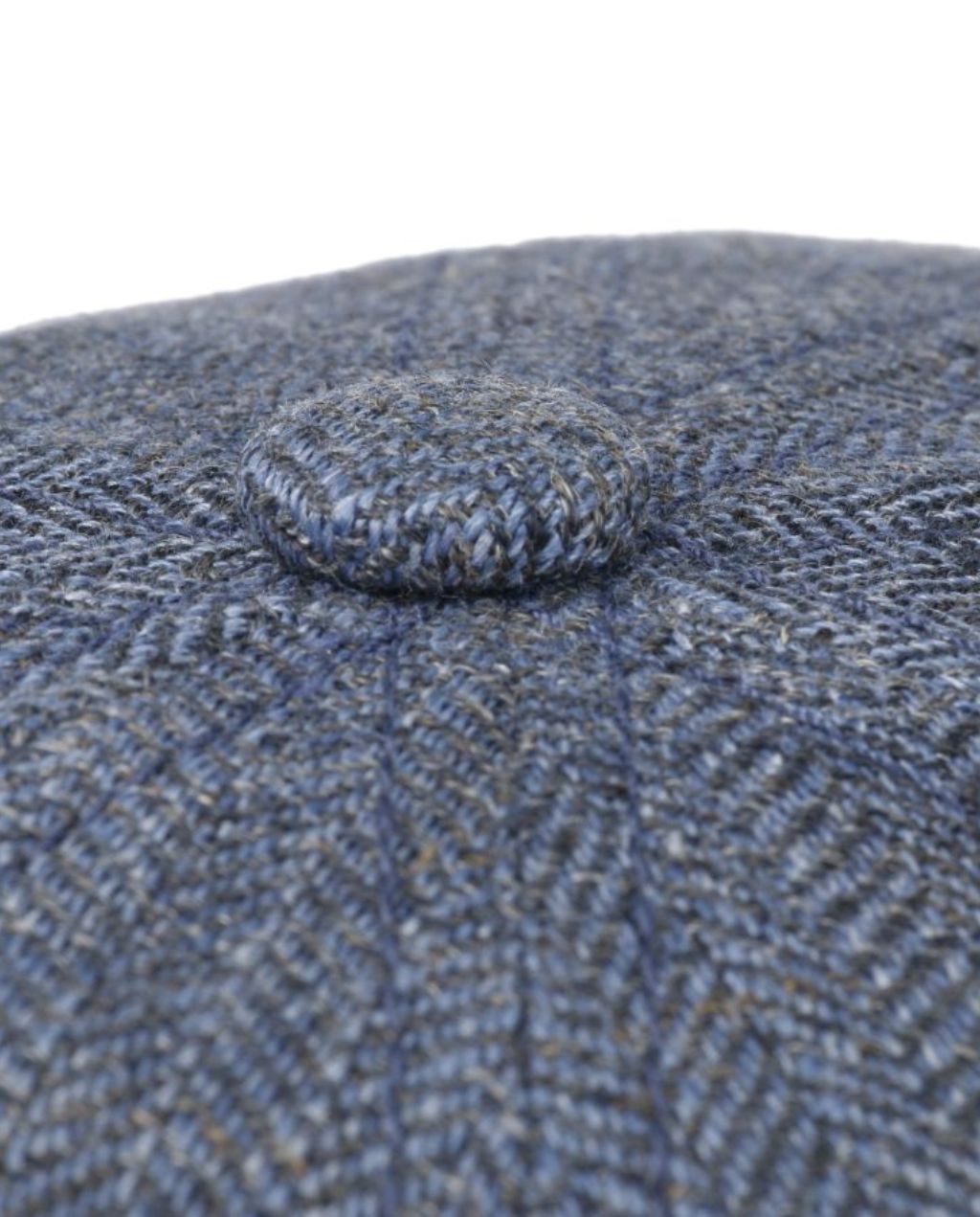 HATTERAS VINTA LEINEN FLATCAP blau