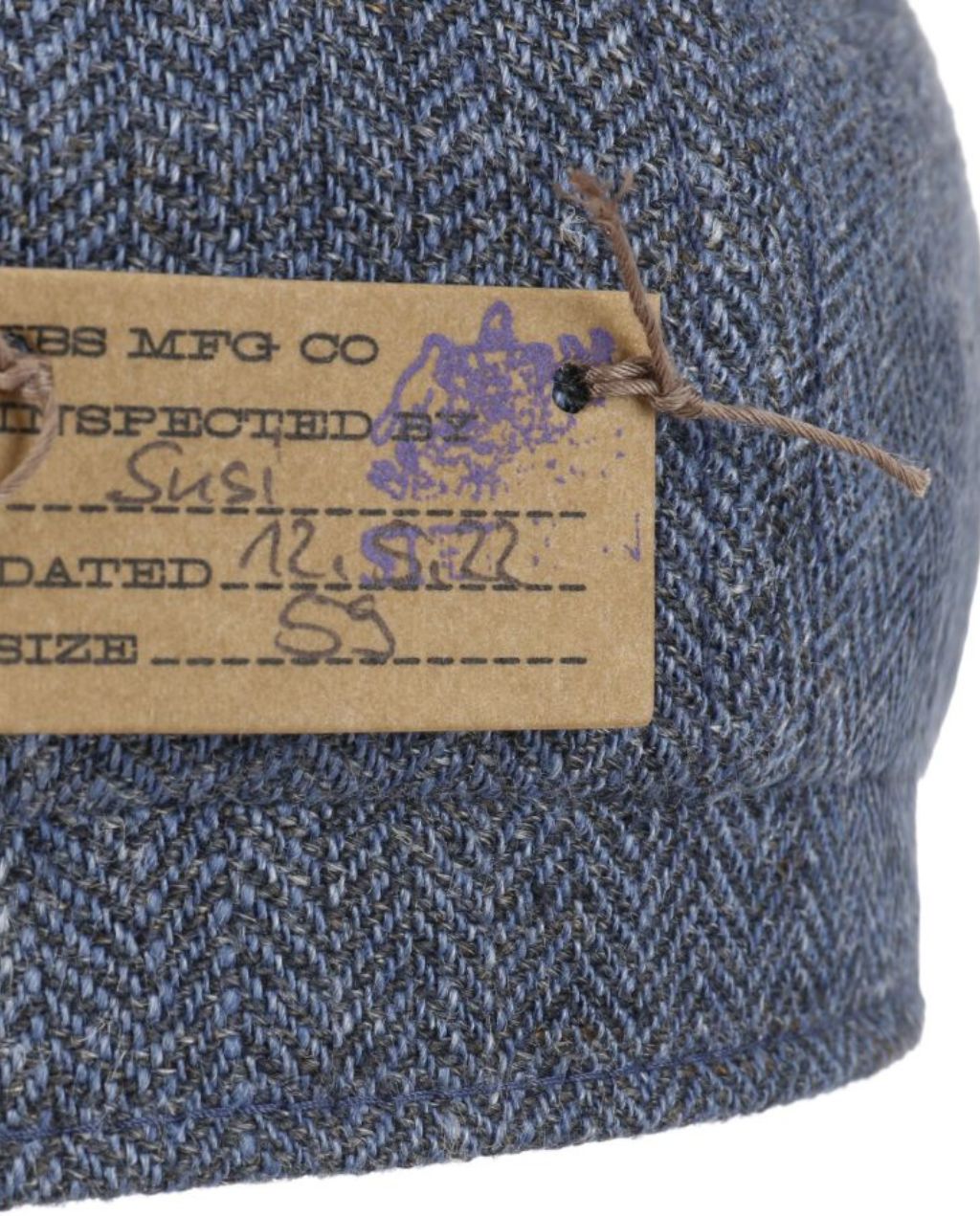 HATTERAS VINTA LEINEN FLATCAP blau