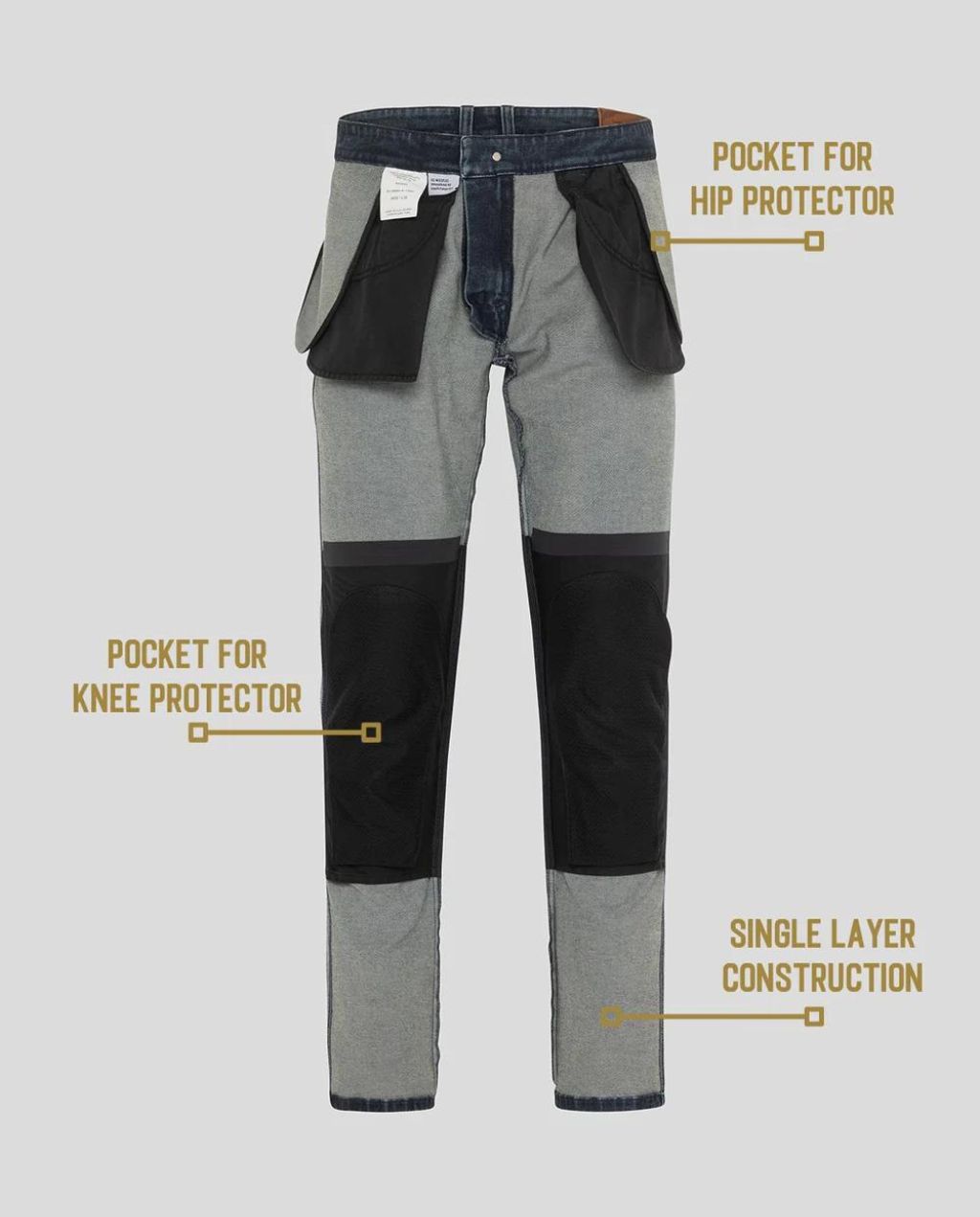 ROKKERTECH 10672 TAPERED SLIM mid blue