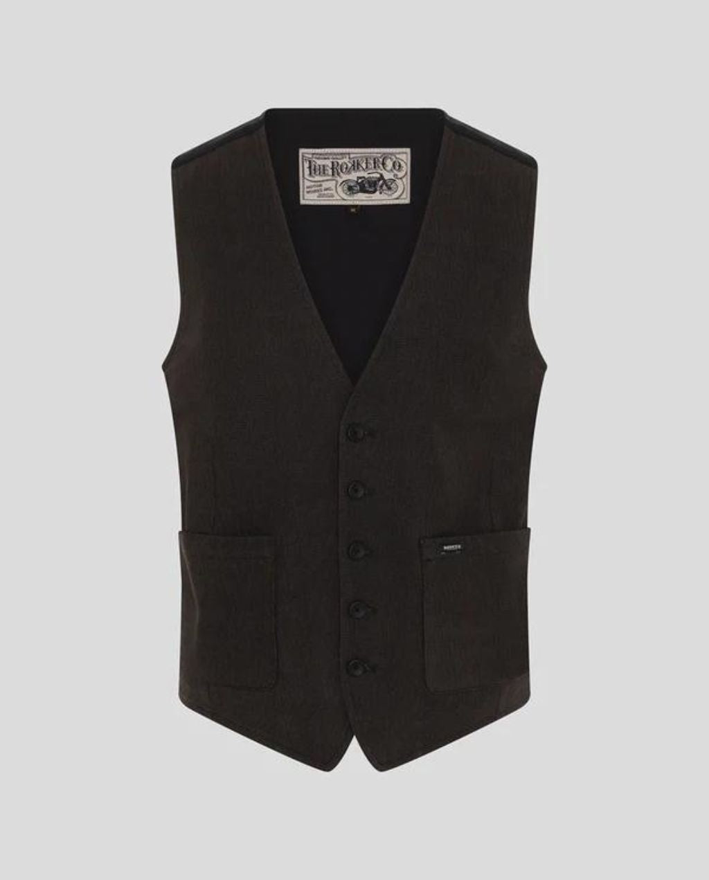 TWEED VEST  dark grey