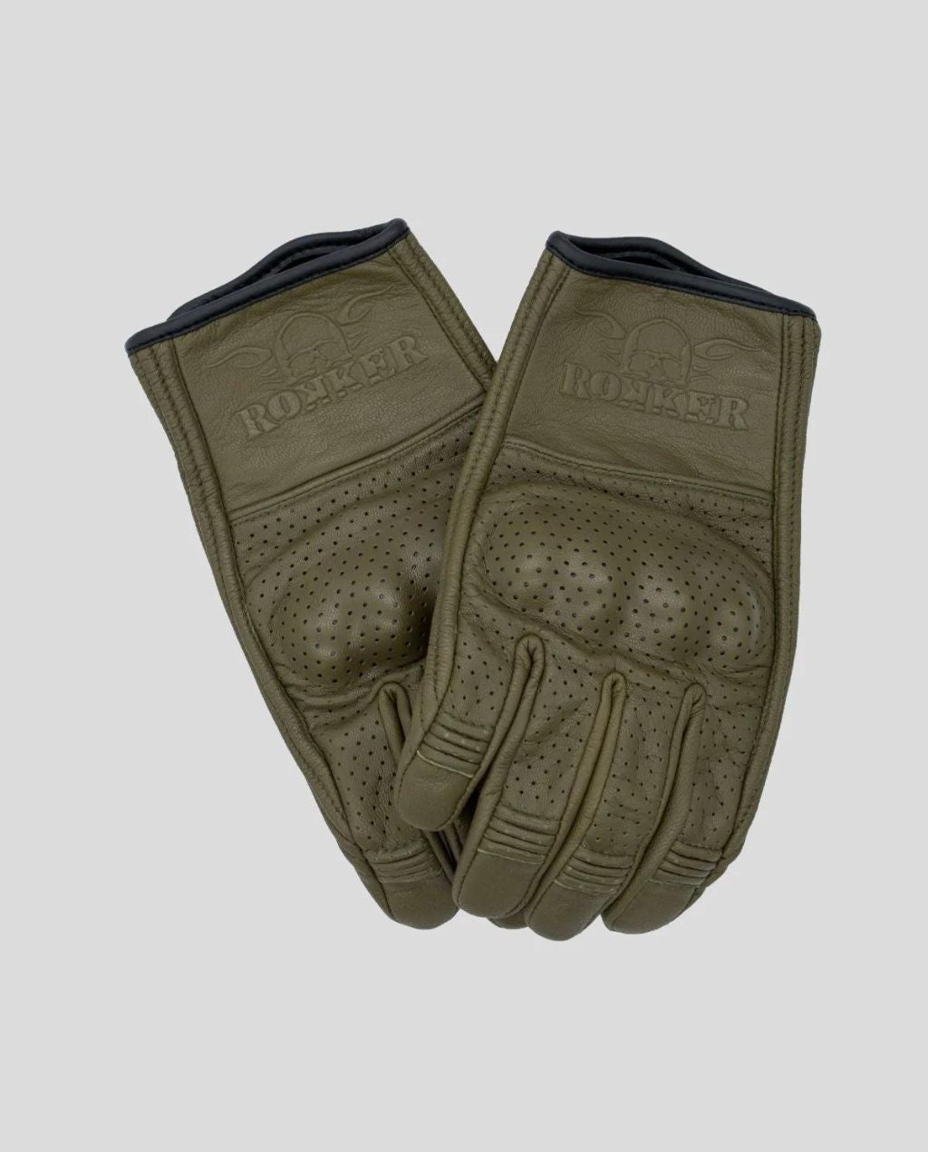 GLOVE TUCSON PERFORATED olive